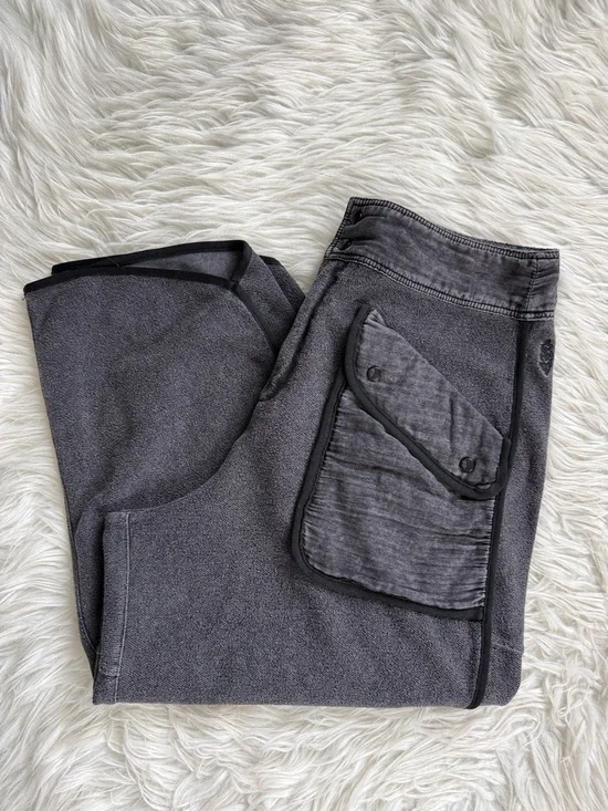 FP Movement "Timko Pants" Wide Leg Black Pants Size L - Picture 9 of 16